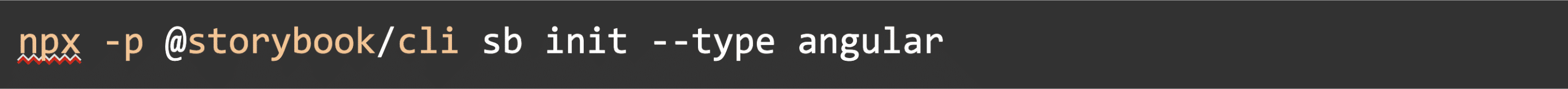 Add storybook on the project