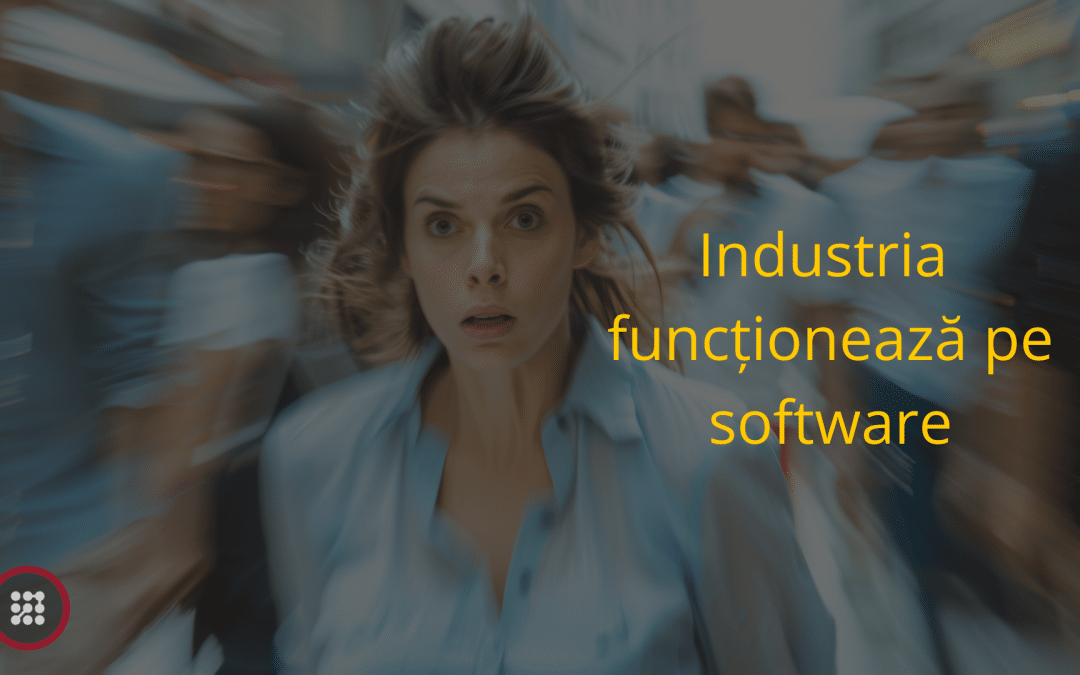 Industria funcționează pe software